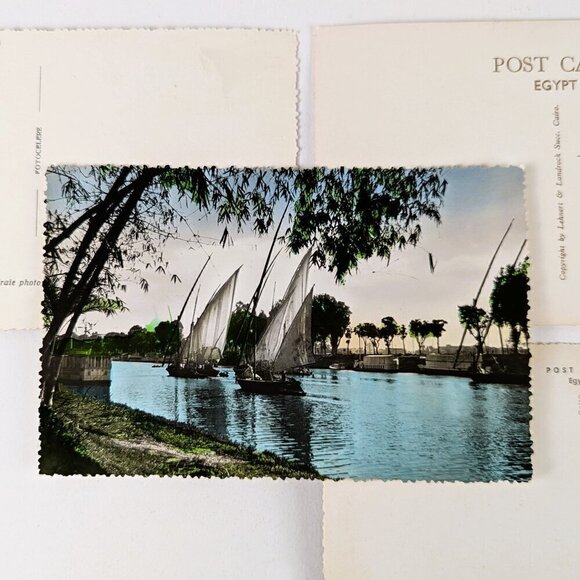 Vintage Egypt Postcards Set - Picture 8 of 11